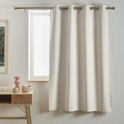 EMINZA Rideau occultant Total Blackout (140 x 180 cm) Ombra sable Beige Clearance