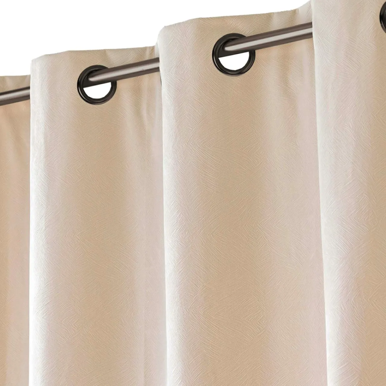 douceur d'intu017drieur Rideau occultant velours (140 x 260 cm) Olympe Ecru Hot