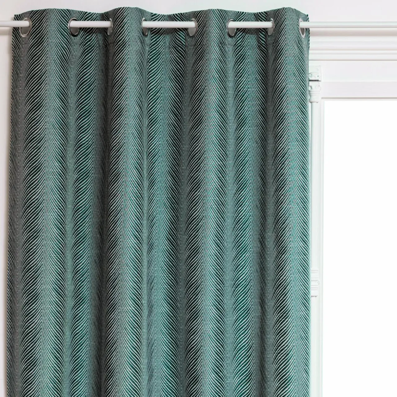 ATMOSPHERA Rideau occultant (140 x 260 cm) Dana Vert Discount