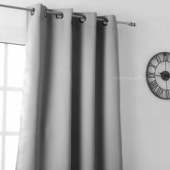 LOVELY CASA Rideau occultant (135 x H250 cm) Notte Gris Discount