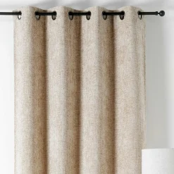 LINDER Rideau oeillets (135 x 250 cm) Aspen Beige Discount