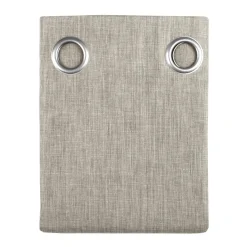 LOVELY CASA Rideau oeillets (140 x 260 cm) Bea Taupe clair Sale