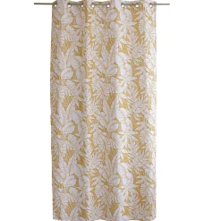 ENJOY HOME Rideau oeillets (135 x 240 cm) Bundi Jaune moutarde Online