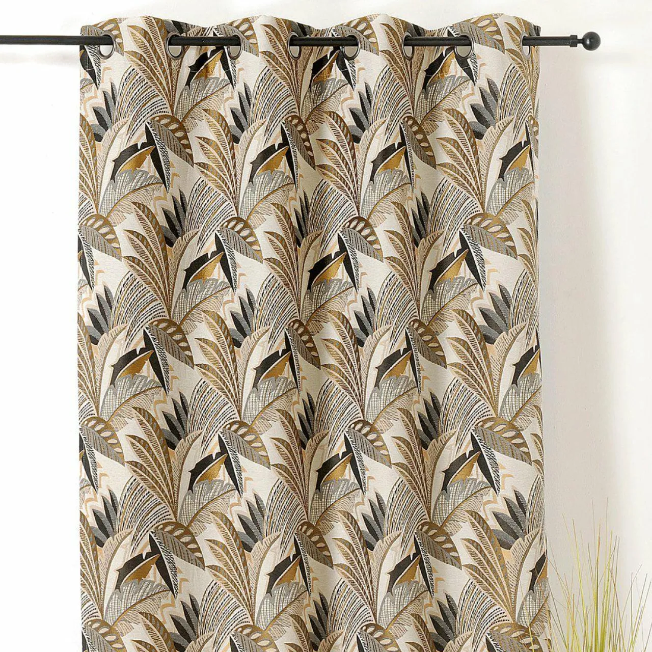 LINDER Rideau oeillets (140 x 250 cm) Eden Jaune New