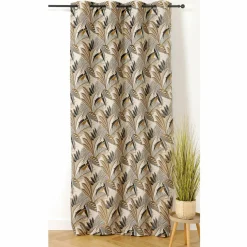 LINDER Rideau oeillets (140 x 250 cm) Eden Jaune New