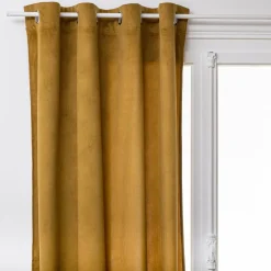 ATMOSPHERA Rideau oeillets (140 x 260 cm) Lilou mordoré Marron Discount