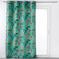 DOUCEUR D'INTERIEUR Rideau oeillets (140 x 260 cm) Panis Bleu Best