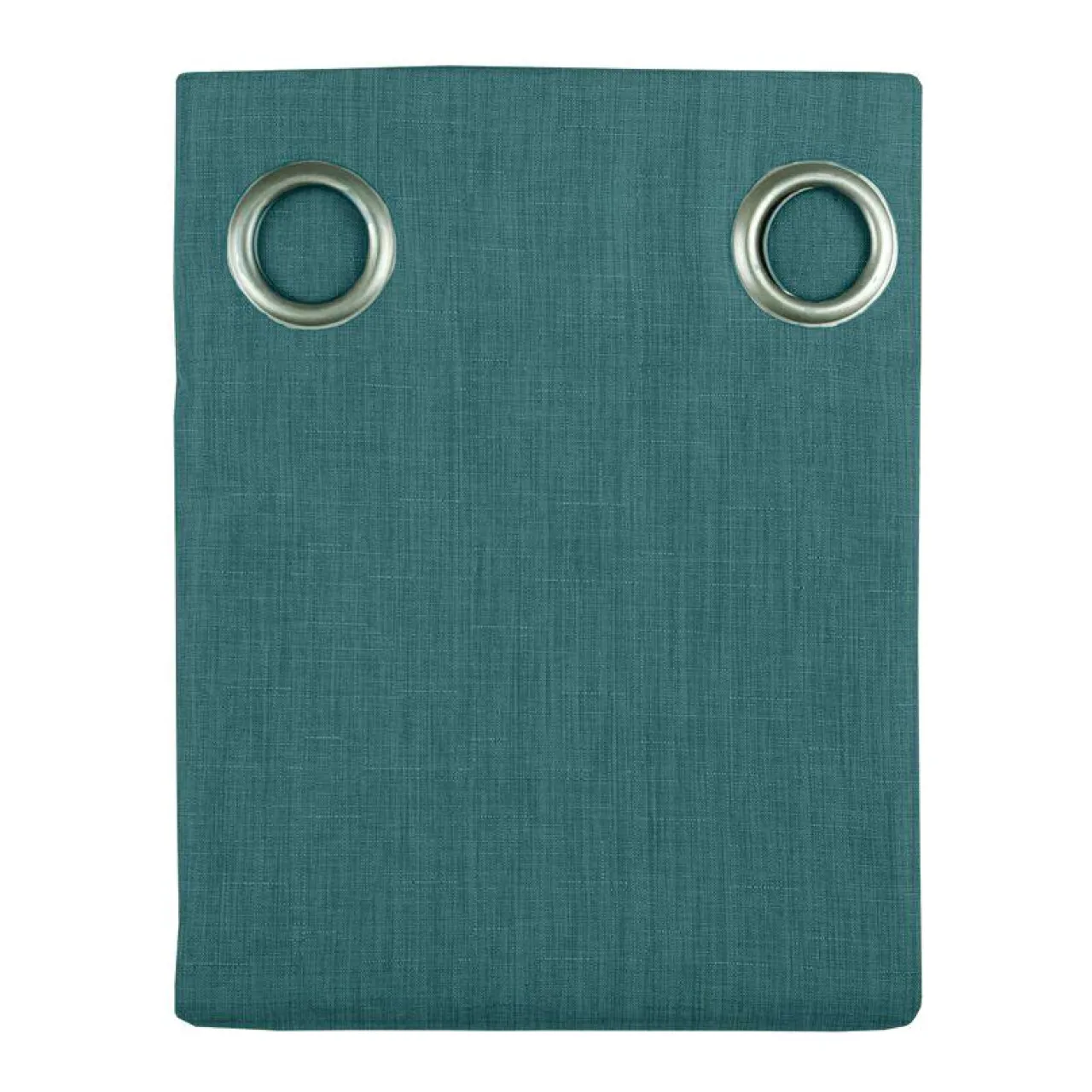 LOVELY CASA Rideau oeillets (140 x H260 cm) Béa Bleu canard Outlet