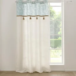 douceur d'intu017drieur Rideau polycoton (140 x 240 cm) Hera Bleu Best
