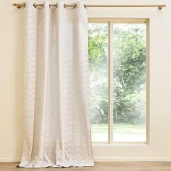 douceur d'intu017drieur Rideau polycoton (140 x 240 cm) Saharis Beige Online