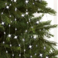KAEMINGK Rideau pour sapin H2,40 m 832 Micro LED Flashing light Blanc froid Discount