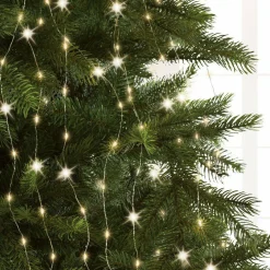 KAEMINGK Rideau pour sapin H2,10 m 672 Micro LED Flashing light Blanc chaud Hot