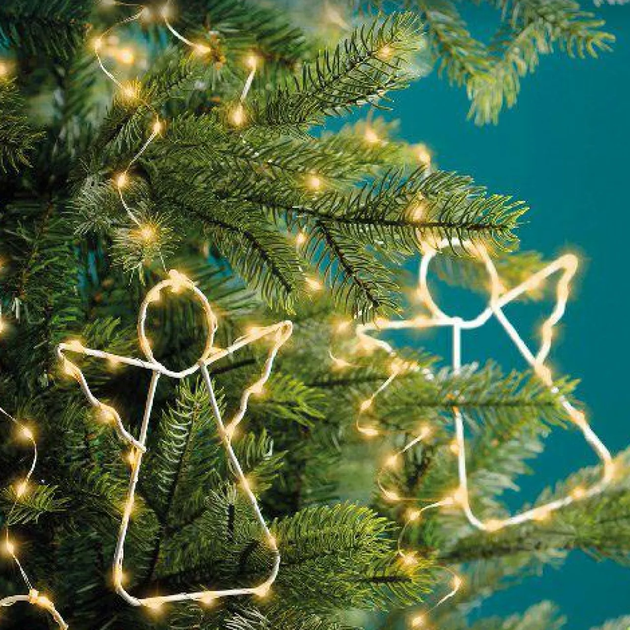KAEMINGK Rideau pour sapin Micro Led H1,80 m 534 LED Ange Blanc très chaud Online