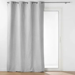 DOUCEUR D'INTERIEUR Rideau thermique doublure amovible (140 x 260 cm) Coverline Gris clair Online