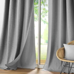 DOUCEUR D'INTERIEUR Rideau thermique doublure amovible (140 x 260 cm) Coverline Gris Anthracite Clearance