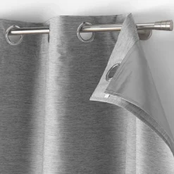 DOUCEUR D'INTERIEUR Rideau thermique doublure amovible (140 x 260 cm) Coverline Gris Anthracite Clearance