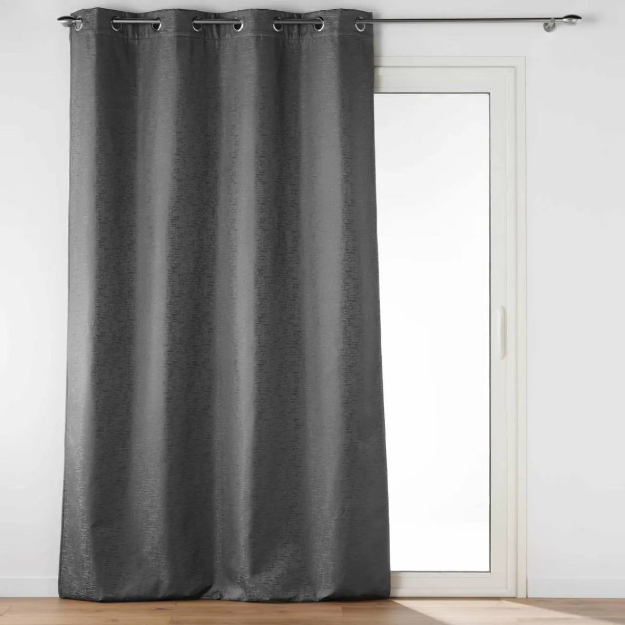 DOUCEUR D'INTERIEUR Rideau thermique isolant (140 x 260 cm) Polarine Gris Anthracite Outlet
