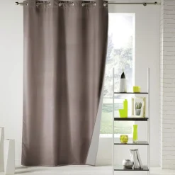 DOUCEUR D'INTERIEUR Rideau thermique (140 x 260 cm) Icemount Taupe Discount