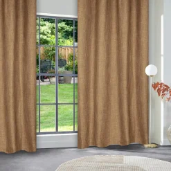 Atmosphera, cru017dateur d'intu017drieur Rideau tissé (140 x 260 cm) Clem Cannelle