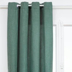 Atmosphera, cru017dateur d'intu017drieur Rideau tissé (140 x 260 cm) Clem Vert tilleul