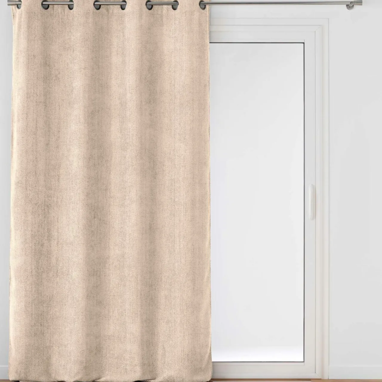 douceur d'intu017drieur Rideau velours chenille (140 x 260 cm) Leo Ecru Discount