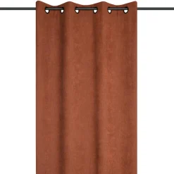STOF Rideau velours (140 x 260 cm) Dandy Terracotta Outlet