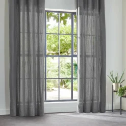 ATMOSPHERA Rideau (140 x 260 cm) Carro Gris clair Discount