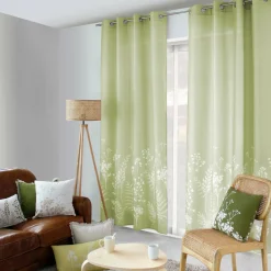 ENJOY HOME Rideau (135 x 240 cm) Herbier Vert tilleul Hot