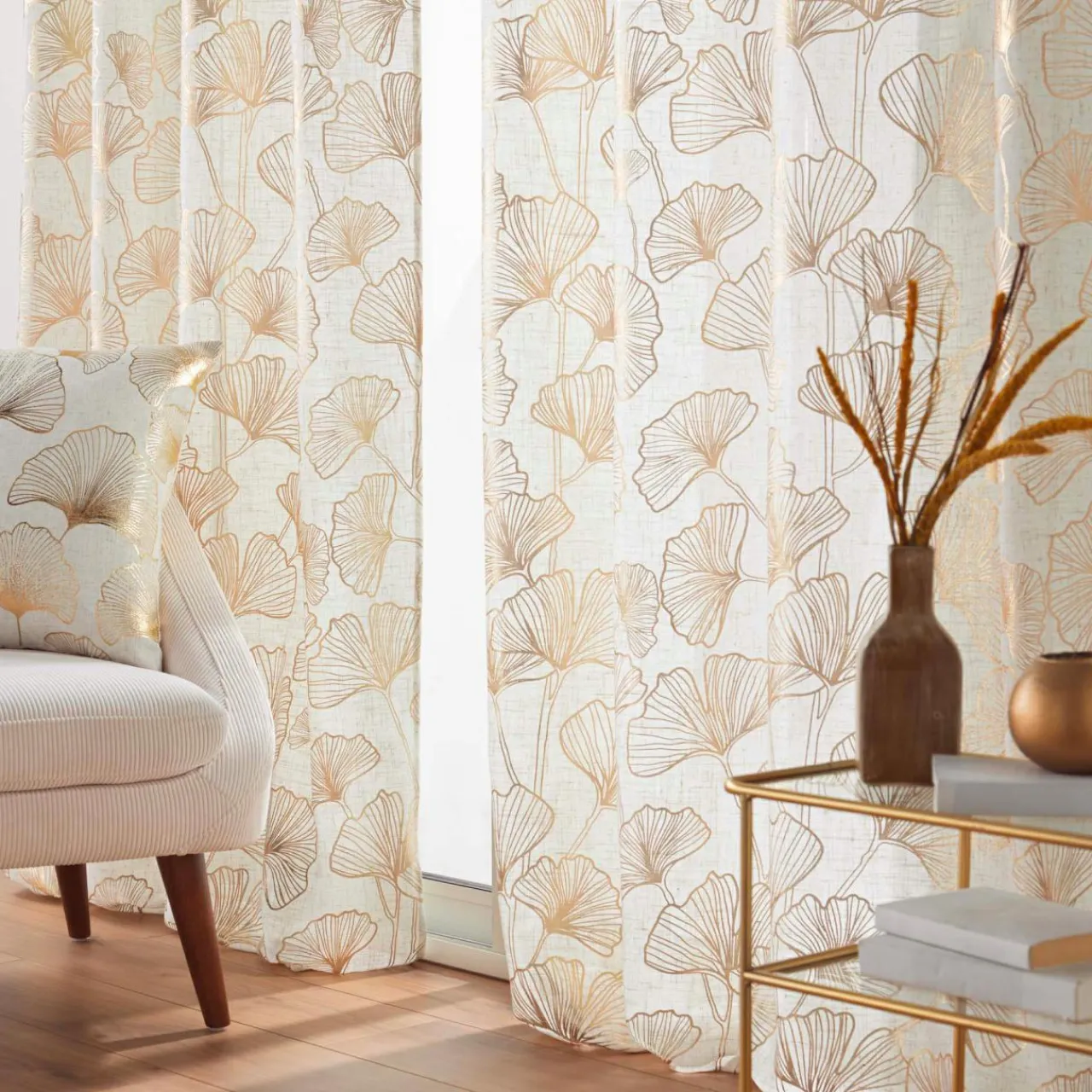 douceur d'intu017drieur Rideau (140 x 240 cm) Kenzy Beige Best