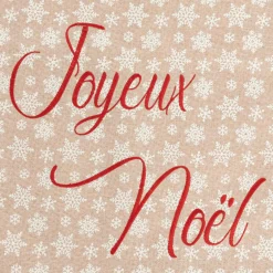 Feeric Lights & Christmas Sac cadeau en jute (H70 cm) Écosse et flocons Rouge Best