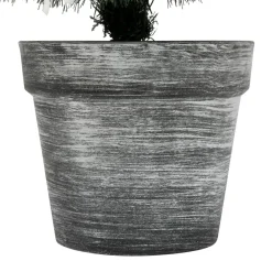 JJA Sapin artificiel de Noël en pot (H100 cm) Windy Peak Vert enneigé Sapin enneigé Sale