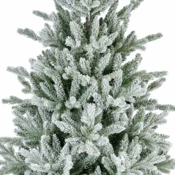 EMINZA Sapin artificiel de Noël (H180 cm) Allix Vert enneigé Sapin enneigé New