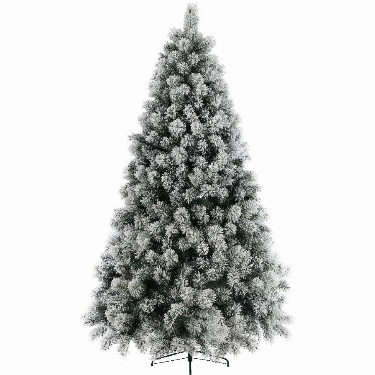 EMINZA Sapin artificiel de Noël (H210 cm) Edmonton Vert enneigé Sapin enneigé New