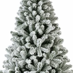 EMINZA Sapin artificiel de Noël (H180 cm) King Vert enneigé Sapin enneigé Sale