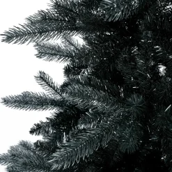 EMINZA Sapin artificiel de Noël (H210 cm) Munich Noir Sapin noir Clearance