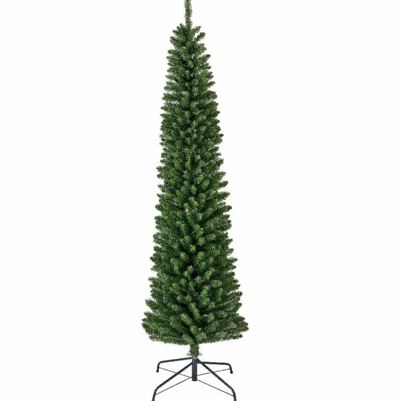 EMINZA Sapin artificiel de Noël (H210 cm) Narrow Vert sapin Sapin vert Outlet