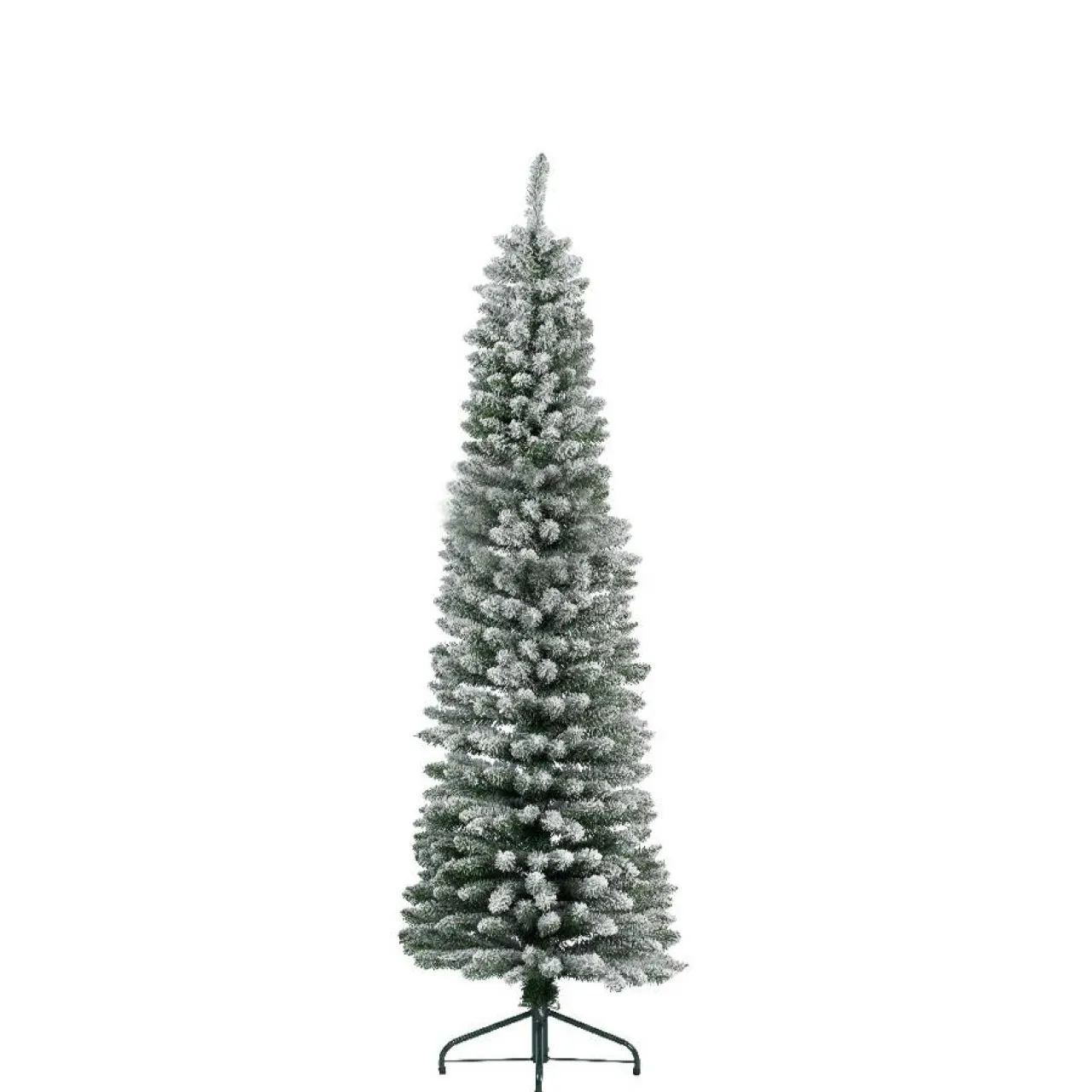 EMINZA Sapin artificiel de Noël (H180 cm) Narrow Vert enneigé Sapin enneigé Online