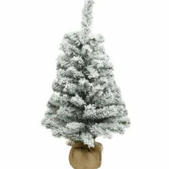 KAEMINGK Sapin artificiel de Noël (H60 cm) Royal Vert enneigé Sapin enneigé Discount