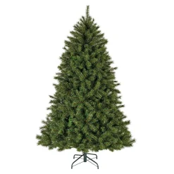 EMINZA Sapin artificiel de Noël (H210 cm) Stockholm Vert finition perlée Vert givré Hot