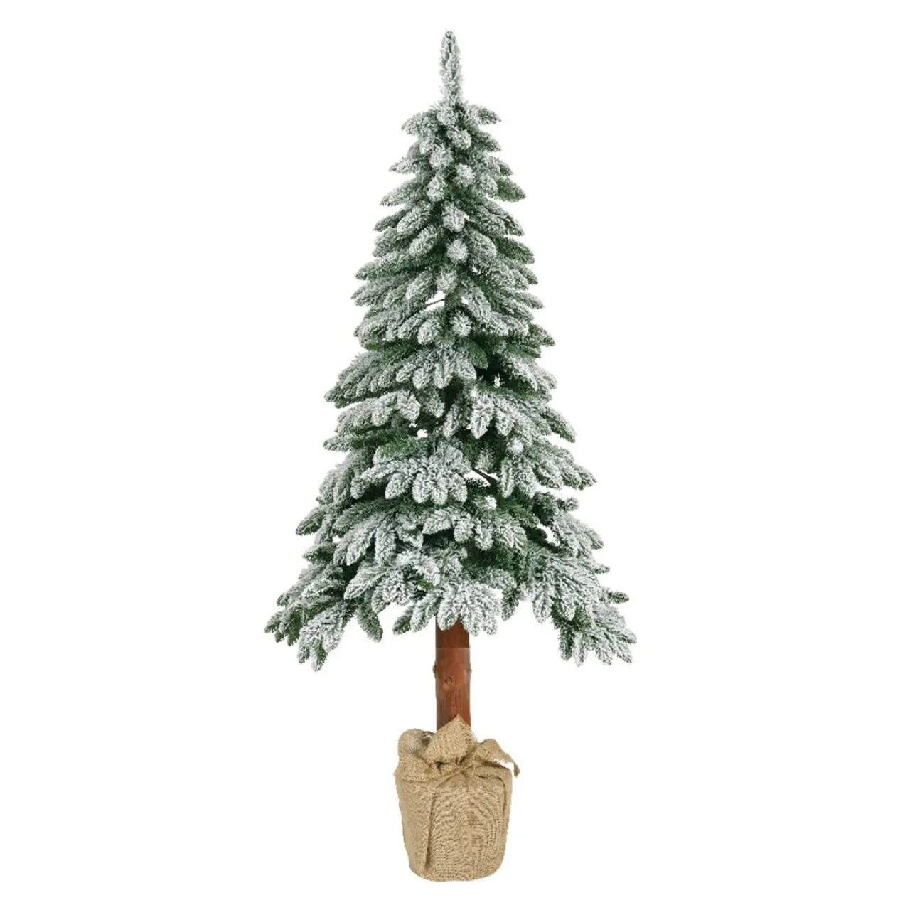 KAEMINGK Sapin artificiel de Noël (H180 cm) Tora Vert enneigé Sapin enneigé Discount