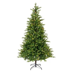EMINZA Sapin de Noël artificiel lumineux 740 LED (H270 cm) Allix Vert sapin Sapin vert lumineux Online