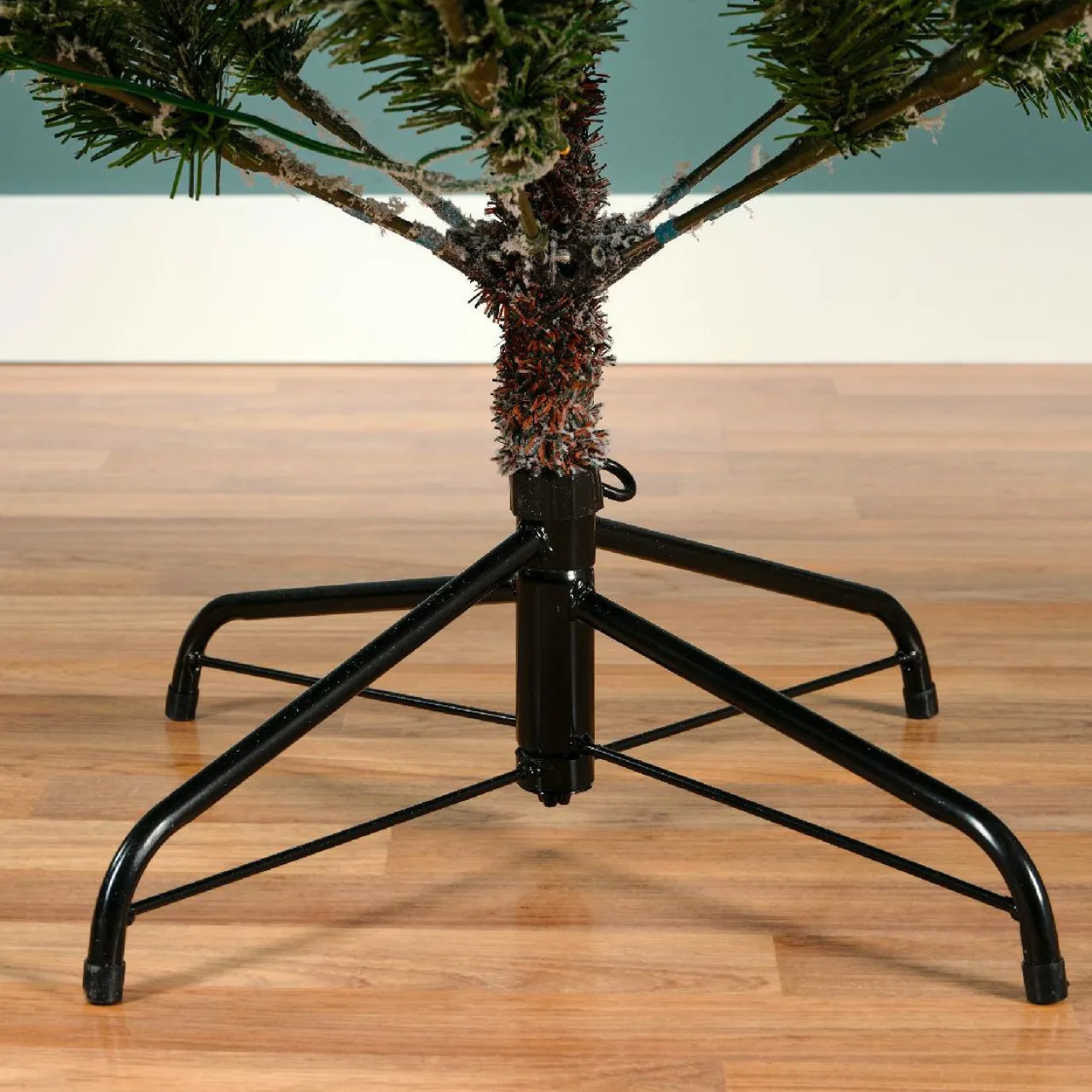 EMINZA Sapin de Noël artificiel lumineux 560 LED (H240 cm) Allix Vert enneigé Sapin enneigé lumineux Online