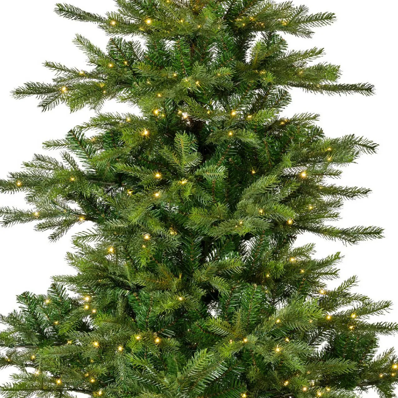 EMINZA Sapin de Noël artificiel lumineux 800 LED (H270 cm) Glorious Vert sapin Sapin vert lumineux Discount