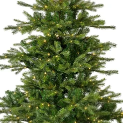 EMINZA Sapin de Noël artificiel lumineux 250 LED (H150 cm) Glorious Vert sapin Sapin vert lumineux Sale