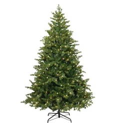 EMINZA Sapin de Noël artificiel lumineux 350 LED (H180 cm) Idaho Vert sapin Sapin vert lumineux Sale