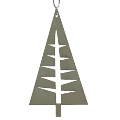 KAEMINGK Sapin de Noël (H12 cm) Ophée Métal Argent Discount