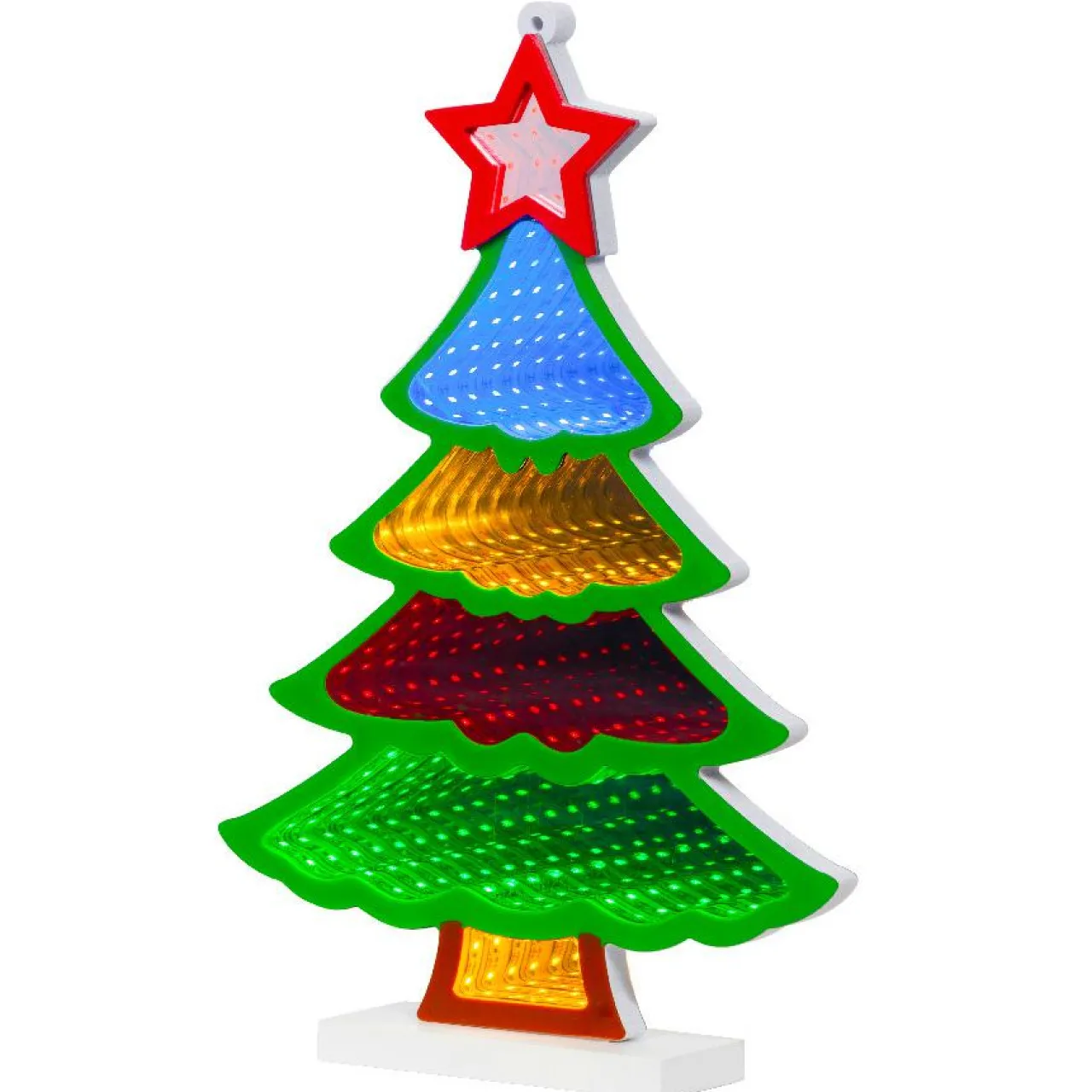 KAEMINGK Sapin de Noël lumineux 180 LED (H32 cm) Infinity Multicolore Online