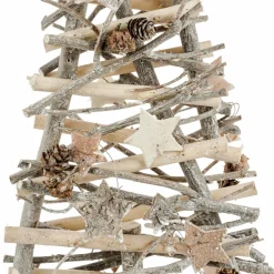 Feeric Lights & Christmas Sapin en bois (H57 cm) Coleen Naturel Clearance