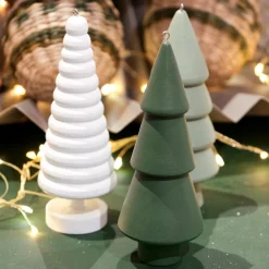 KAEMINGK Sapin à suspendre en bois (H15 cm) Harmonie Vert romarin Best
