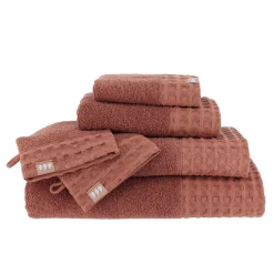 TENDANCE Serviette de bain coton (30 x 50 cm) Season Color Ambre
